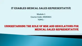 Role of Medical Sales Representatives in the Healthcare Industry