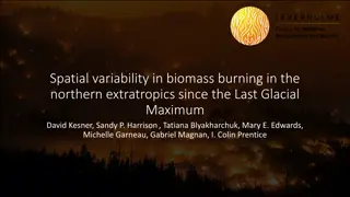 Spatial Variability in Biomass Burning in Northern Extratropics