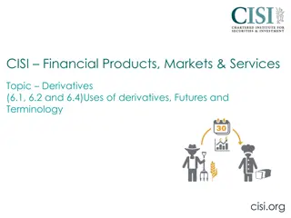 Derivatives: Uses, Futures, and Terminology
