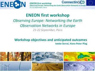 Observing Europe: Networking Earth Observation Networks in Paris