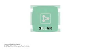 SILLVR: Streaming Video Resources for Libraries