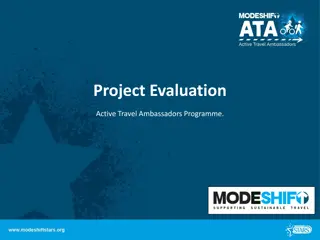Effective Strategies for Evaluating and Reporting on Active Travel Campaigns