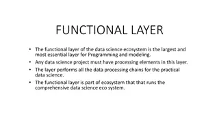 Data Science Ecosystem Functional Layer