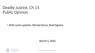 Legal Dilemmas in Mental Health and Criminal Justice