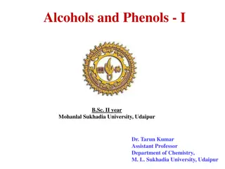 Alcohols and Phenols in Chemistry: Properties and Reactions