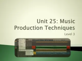 Recording Studio Techniques and Equipment Overview