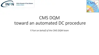 Automating Data Certification Procedure in CMS DQM