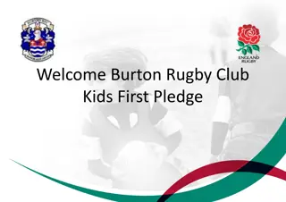 Welcome to Burton Rugby Club Kids First Pledge
