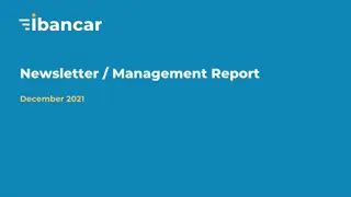 Ibancar December 2021 Business Performance Highlights