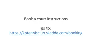 How to Book a Court at KP Tennis Club - Step-by-Step Guide