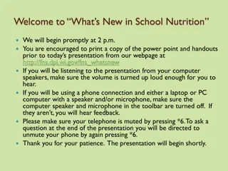 Exciting Updates in School Nutrition: USDA Memos, Webcasts, and Tools