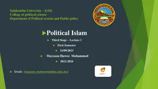Political Islam: Definition, Emergence, and Impact