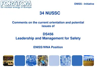 Enhancing Safety Management: ENISS Initiatives and Feedback on GS-R-3 Implementation