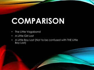 Comparing The Little Vagabond, A Little Girl Lost, A Little Boy Lost