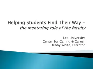 Exploring Vocation and Mentorship in Christian Education at Lee University