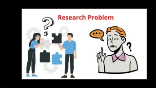 Effective Steps in Formulating a Research Problem