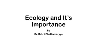 The Significance of Ecology and Its Role in Preserving Nature