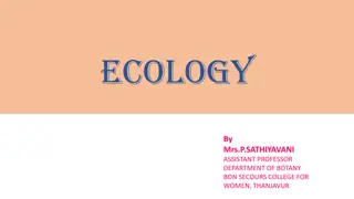 Ecology: Biotic, Abiotic Factors & Types