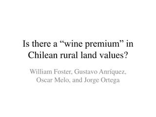 Chilean Rural Land Values & Wine Premium Factors