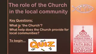 The Role of Church in Local Communities
