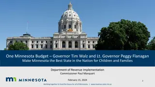 Minnesota Department of Revenue Updates and Initiatives for a Brighter Future