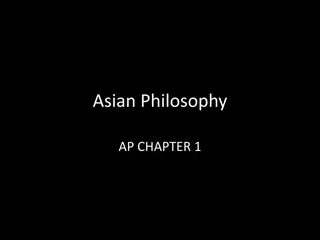 Exploring Asian Philosophy: Origins, Questions, and Methods