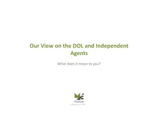 Impact of Department of Labor on Independent Agents