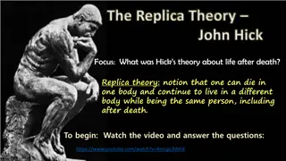 John Hick's Replica Theory of Life After Death