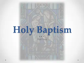 Meaning of Baptism in Mark 10:13-16 Explained