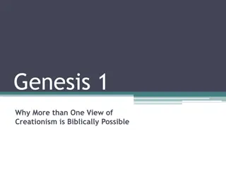 Exploring Diverse Perspectives on Biblical Creationism