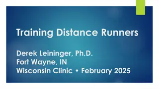 Training Distance Runners - Coaching Lessons and Strategies
