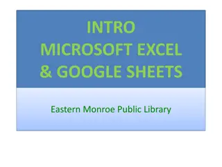 Master Excel Basics: Data Entry, Formulas, and Cell Organization