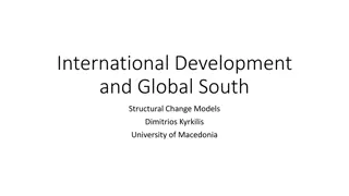 Structural Change Theories in International Development and Global South Economies