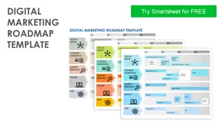 Effective Digital Marketing Roadmap Template for Strategy Success