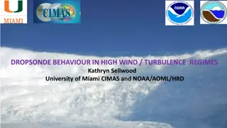 Dropsonde Behavior in High Wind and Turbulence Regimes