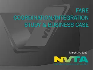 Fare Coordination and Integration Study - Transit Operators Working Together