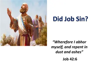 Job's Suffering and Innocence - Insights from the Book of Job