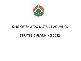 King Cetshwayo District Aquatics Strategic Planning 2022