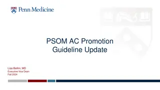 PSOM AC Promotion Guidelines Update 2024