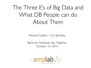 Extreme Elasticity in Big Data Management