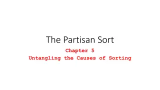 Untangling Causes of Partisan Sorting in Public Opinion