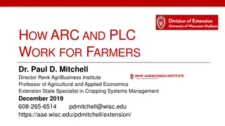 How ARC and PLC Programs Work for Farmers