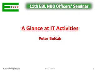 European Bridge League IT Seminar Insights 2022