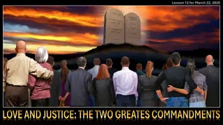Connection Between Love and the Ten Commandments
