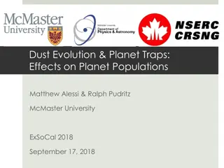 Dust Evolution & Planet Traps: Effects on Planet Populations Research