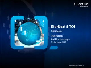 StorNext 5 File System Configuration Updates