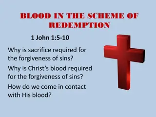 The Necessity of Sacrifice and Christ's Blood for Forgiveness of Sins