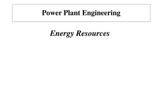 Conventional Energy Sources and Nuclear Power