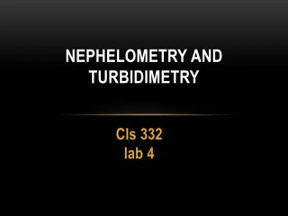 Nephelometry and Turbidimetry Analysis Overview
