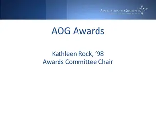 AOG Awards: Recognizing Distinguished Achievements by AFA Graduates